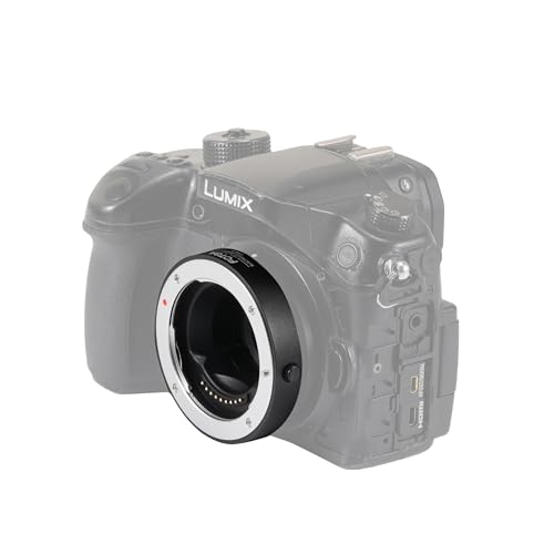 4/3-M4/3�����Y�A�_�v�^�[�A�d�q�����Y�I�[�g�t�H�[�J�X�A�_�v�^�[�AOLY-mpus/Pa-nasonic 4/3�����Y����M4/3�}�C�N���J�����ɑΉ�(�u���b�N)