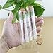 ocpcrn Glass Test Tubes with Cork Stoppers,24 Pack 30x120mm 60ml Glass Bottle with Cork Stopper Vials