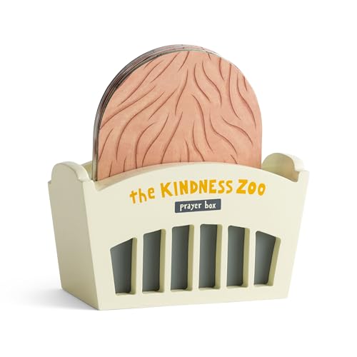 DaySpring - Kindness Zoo Inspirational Promise Box for Kids, 7¼" × 4¼" × 5", Multi