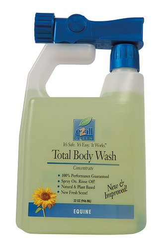 eZall Total Body Wash shampoing anti boue pour bétail et chiens