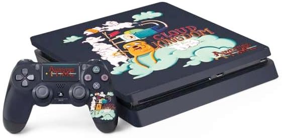 Skinit Decal Gaming Skin Compatible with PS4 Slim Bundle - Officially Licensed Adult Swim Adventure Time BMO Design