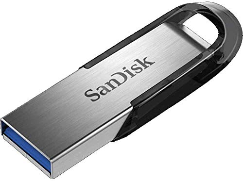 Sandisk Ultra Flair 64 GB, Chiavetta USB 3.0, Velocità di Lettura fino a 150 MB/s, Nero & Amazon Basics Adattatore da USB Type-C a femmina USB 3.1 Gen 1, colore bianco - Chiavetta USB - Immagine 2