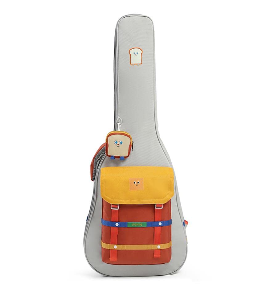 Hm Vicyy Oxford Guitar Bag,Housse Guitare Folk,Tour de Cou intégré,intérieur en Coton perlé rembourré 12 mm,avec 2… - Les Beatles, Paul McCartney, John Lennon, RIngo Starr, George Harrison Hm Vicyy Oxford Guitar Bag,Housse Guitare Folk,Tour de Cou intégré,intérieur en Coton perlé rembourré 12 mm,avec 2…