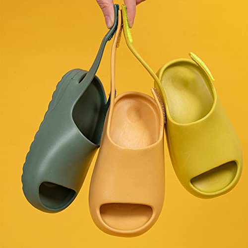 Image of Toddler Little Kids Slides Sandals, Kid Summer Slip On Slides Sandals