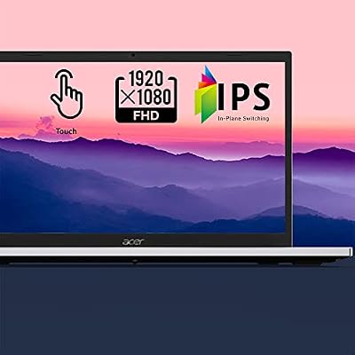 acer Aspire 3 A315-24PT-R0UX Slim Laptop, 15.6 Full HD IPS Touch Display, AMD Ryzen 5 7520U Quad-Core Processor, AMD Radeon Graphics, 16GB LPDDR5, 512GB NVMe SSD, Wi-Fi 6, Windows 11 Home