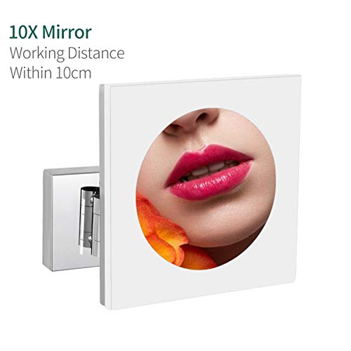 Miroir de maquillage mural LED extensible pour sublimer votre routine beauté - 3