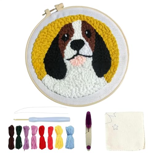 Kit punch needle de bordado como regalo original para fomentar la costura