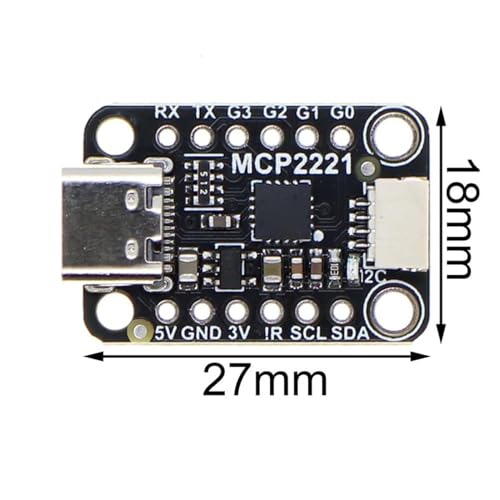 Módulo convertidor USB a GPIO para solucionar el cableado complejo de sensores Stemma QT 7