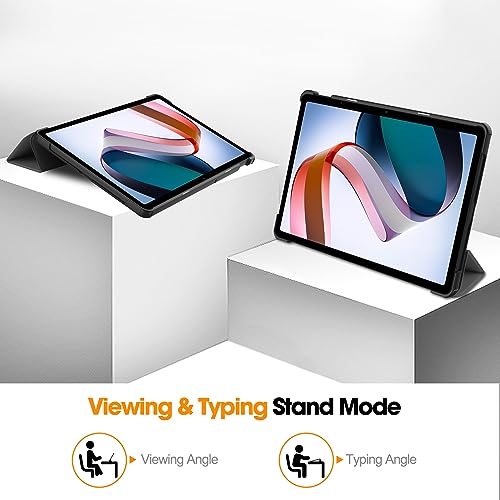 Coque arrière rigide Redmi Pad SE 11 pouces support intelligent gris - 3