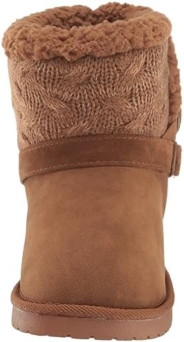 MUK LUKS Women's Alyx Fashion Boot, Walnut, 6 | Image 1