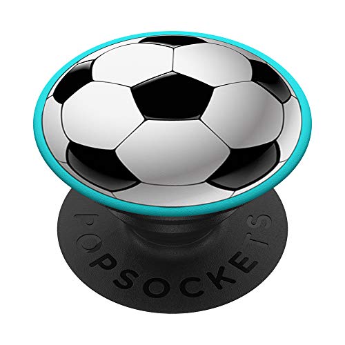 Cool Soccer Ball Design Pattern Fans Lovers Guys Teen Boys Popsockets Popgrip: Swappable Grip For Phones & Tablets #TOP23
