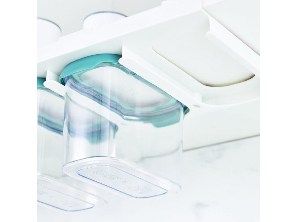 Joseph Joseph CupboardStore 3-teiliges Aufbewahrungsset für den Platz unter dem Regal (3 x 1,3L) - Blau