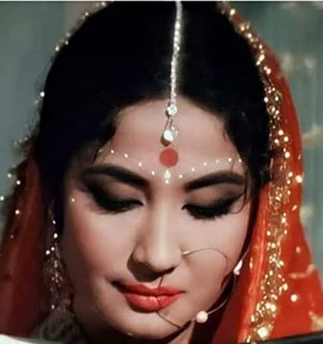 Samriddhi Meena Kumari Vinyl Sun Rise Special Paper Poster 12X18 Inches for Bedroom, Living Room, Kitchen, Family and Room Wall Décor