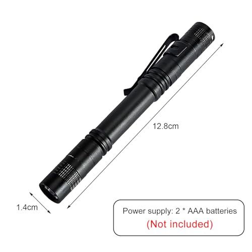 iwontalersy UV Taschenlampe,395-Nanometer-Licht LED Handlampe Schwarzlicht,Zum Entfernen von Tierflecken und Bettwanzen aus Teppichen[Energieklasse F]