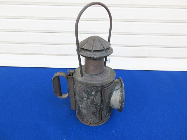 ISHI-DAさん専用　鉄道の信号灯×2　1930年代　灯油ランタン　チェック柄 Amazon.co.jp: 国鉄 鉄道 合図灯 信号灯 緑 赤 切り替え 手持ち