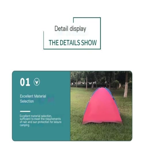 Carpa ligera para camping para tres personas miniatura 6