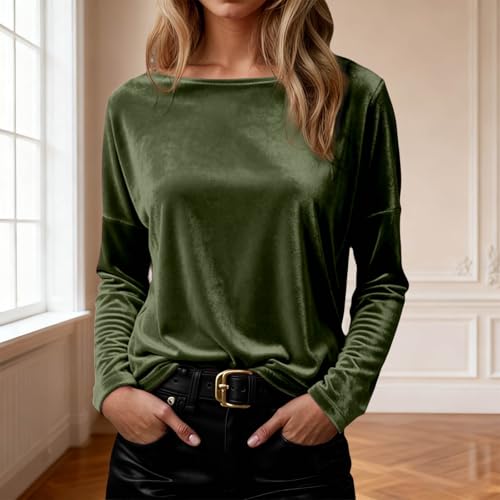 Chemisier en satin élégant pour femme grande taille en automne et hiver