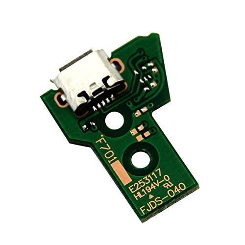 New World PS4 Playstation 4 Controller 12 Pin USB Charging Port Socket Board JDS-040 for PS4 Controller with 12 pin Ribbon cable for JDS40/JDM40 PS4 Controller Charging Socket-image-22