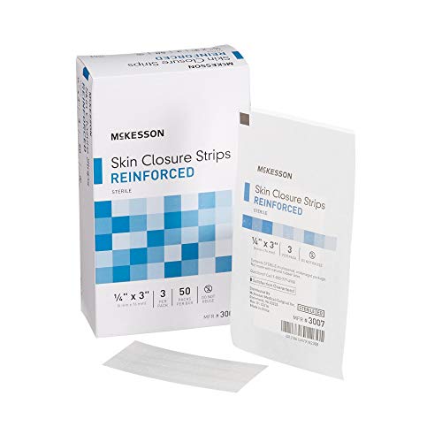 McKesson Closure Reinforced Skin Strip 1/4 x 3