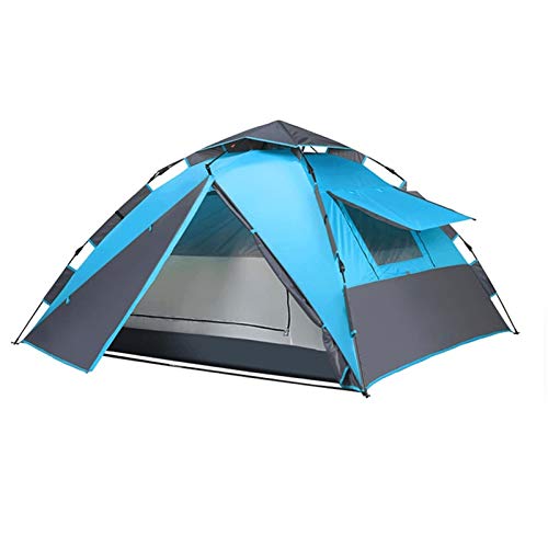Tente automatique pop up 4 places camping imperméable instantanée pour randonnée