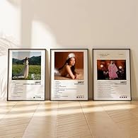 ⭐ LAUFEY ABLUM COVER POSTER SET - Set of 3 premium A3 unframed posters featuring Everything I Know About Love, Bewitched, and A Night at the Symphony album artwork in one purchase ⭐ SIZE - A3 (420x297mm) - High-quality unframed poster print 🚨 FRAME N...