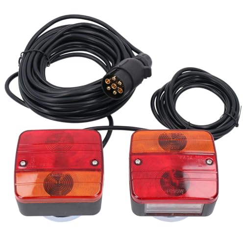 AB Tools Magnetic Trailer or Caravan Lighting Board/Car Recovery Lights 10m Cable TR086