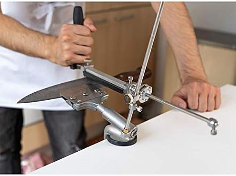 Aluminium alloy Knife sharpener system 360 degree flip Constant angle Grinding tools Grinder machinewith 4pcs stones