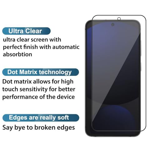 Image of POPIO Military-Grade Gorilla Tempered Glass For Samsung Galaxy S24 FE / A36 / A56 / M56 | 9H Hardness, Edge-to-Edge, Bubble-Free