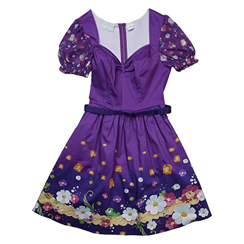 Loungefly Stitch Shoppe Disney Rapunzel Floral Lantern Allison Dress - Size Medium