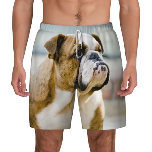Short de bain bouledogue anglais EdWal : fini les irritations avec la double couche