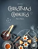 Scribo Diaries Christmas Cookies Family Recipe Book To Write In Your Own Recipes 8.5