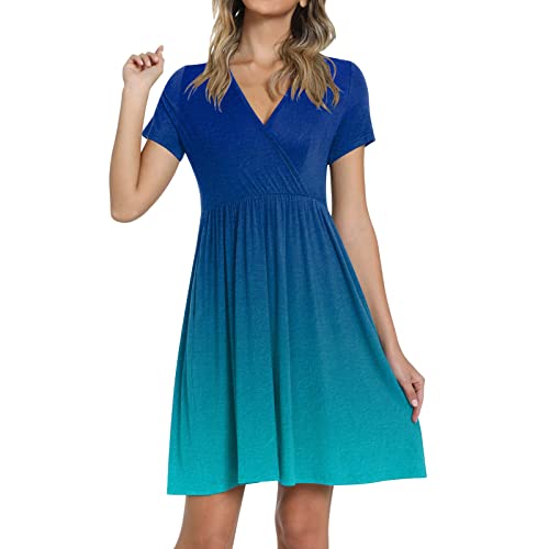 Robe d'été décontractée femme chic pour vacances à la plage et sorties