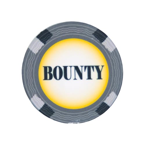 Classic Bounty Chip Set of 10 Texas Holdem Poker Tournament Chips