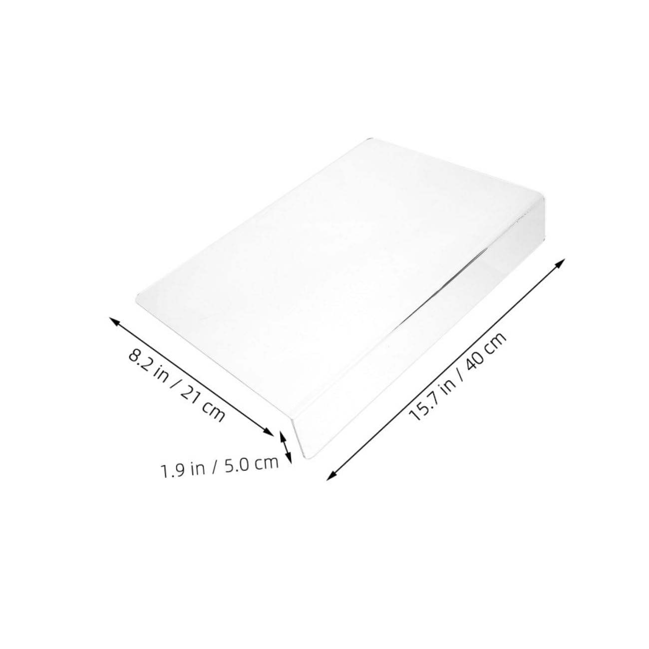 ULTECHNOVO Protector de salpicaduras de acrílico transparente para fregadero, barrera de agua desmontable para cocina, baño, fácil instalación, diseño elevado que evita salpicaduras, mantiene los
