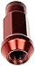 Dorman 713-385E Red Open End Knurled Wheel Nuts Compatible with Select Models, 20 Pack