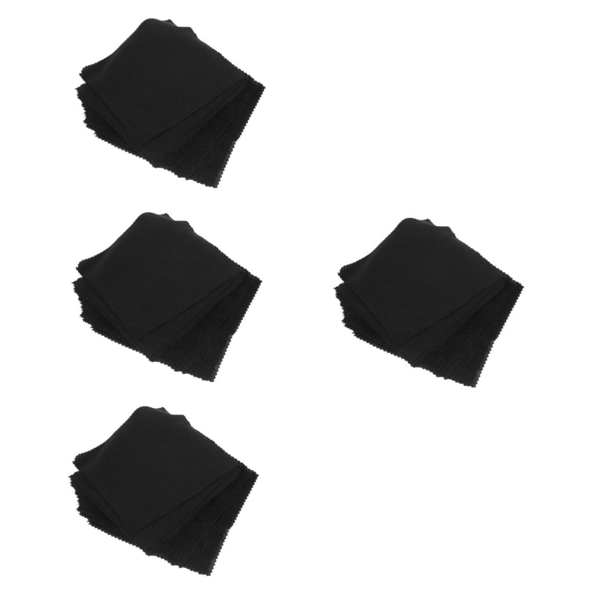 VALICLUD 4 Set Panno Per Occhiali Panno Per La Pulizia Dello Schermo Panni Per La Pulizia in Microfibra Panni Per Lenti Occhiali Panno Per La Pulizia in Microfibra 50 Pezzi*4