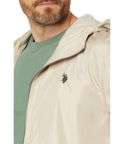 U.S. POLO ASSN. Solid Windbreaker Thomston Hkaki SM3