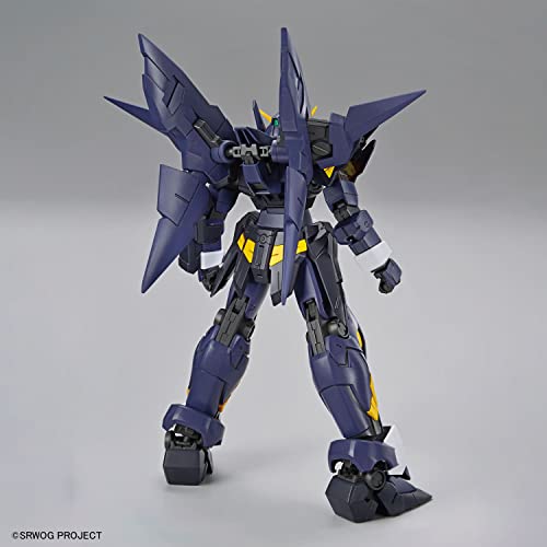 BANDAI SPIRITS HG 2646477 Super Robot Wars α Hyukkebein Mk-II, farbcodiertes Kunststoffmodell