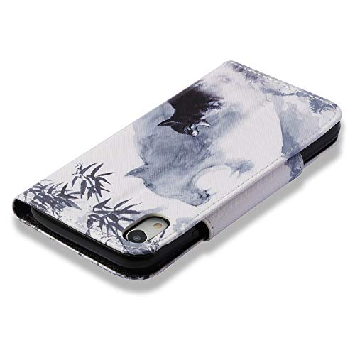 Iphone Xr Case, Iphone Xr Wallet Case, Etubby [Wallet Stand] Pu Leather Wallet Flip Protective Case With Card Slots And Wrist Strap For Apple Iphone Xr 6.1" (2018) - Cat #TOP5