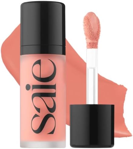Saie Dew Liquid Blush for Cheeks, Rosy (.40 oz)