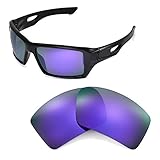 100% polarisiert (nur für Polarisierte Linsen, reduziert Blendung und verbessert den Kontrast), 100% UV-Schutz (übertrifft ANSI Z80.3 und EN 1836:2005 Standards)