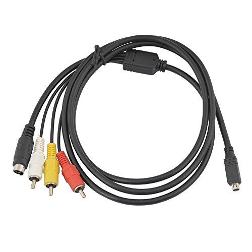 LEAGY Cable AV de 5 pies para videocámaras Sony Handycam Mini DV y DVD