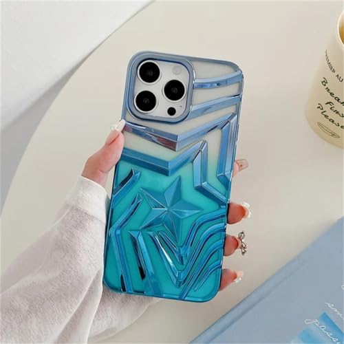 Coque iPhone 13 antichoc dégradé d'étoiles anti-rayure et anti-chute