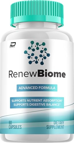 Renew Biome Supplement – RenewBiome Capsule Advanced Formula Supplements Health Reviews (1 Pack - 60 Capsules)