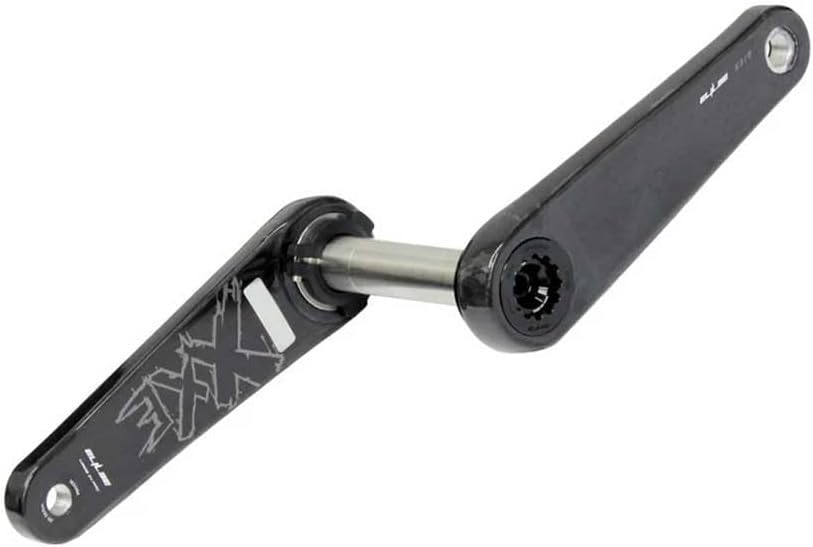 ELILEE X310 Carbon Crank Arm Titanium Spindle 0.9 inch (24 mm) Diameter 6.9 inches (175 mm)
