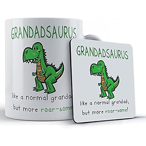 Funny Mug & Coaster Set for Grandad Cover