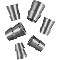 CONNEX Ringkeile Set Ø 14, 15, 2x 16, 2x 18 mm - Verchromt - Ideal für Vorschlaghämmer, Äxte, Beile und Holzspalthammer - Holzkeile mit verschiedenen Größen / Hammerkeile / COXT856040