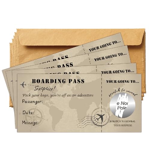 10 Set Travel Gift Card with Envelope 3.54 x 7.87