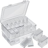 Lavorazione raffinata: queste custodie per lingotti d’argento per collezionisti sono realizzate in materiale acrilico affidabile; la grande scatola è realizzata in materiale plastico, sicuro e robusto, non facile da rompere o sbiadire; materiale affidabile, resisterà a lungo, ti porterà una meravigliosa esperienza di collezione, fornendo una buona protezione per i lingotti d'argento.