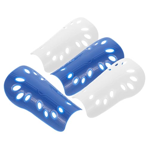 Abaodam 2 Pairs Youth Soccer Shin Guards Breathable Protective Pads for Football Lightweight Ergonomic Fit for Enhanced Comfort for Indoor Soccer Activities